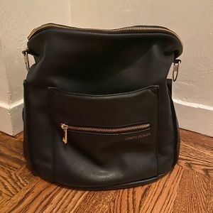 Fawn Design Diaper Bag - Black - Original Size